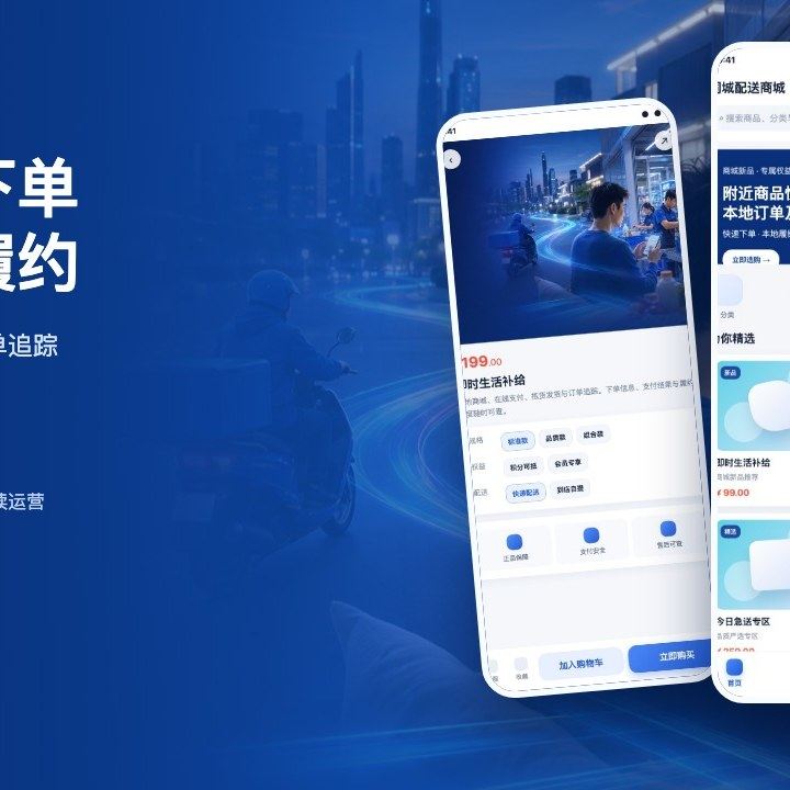同城配送商城解决方案